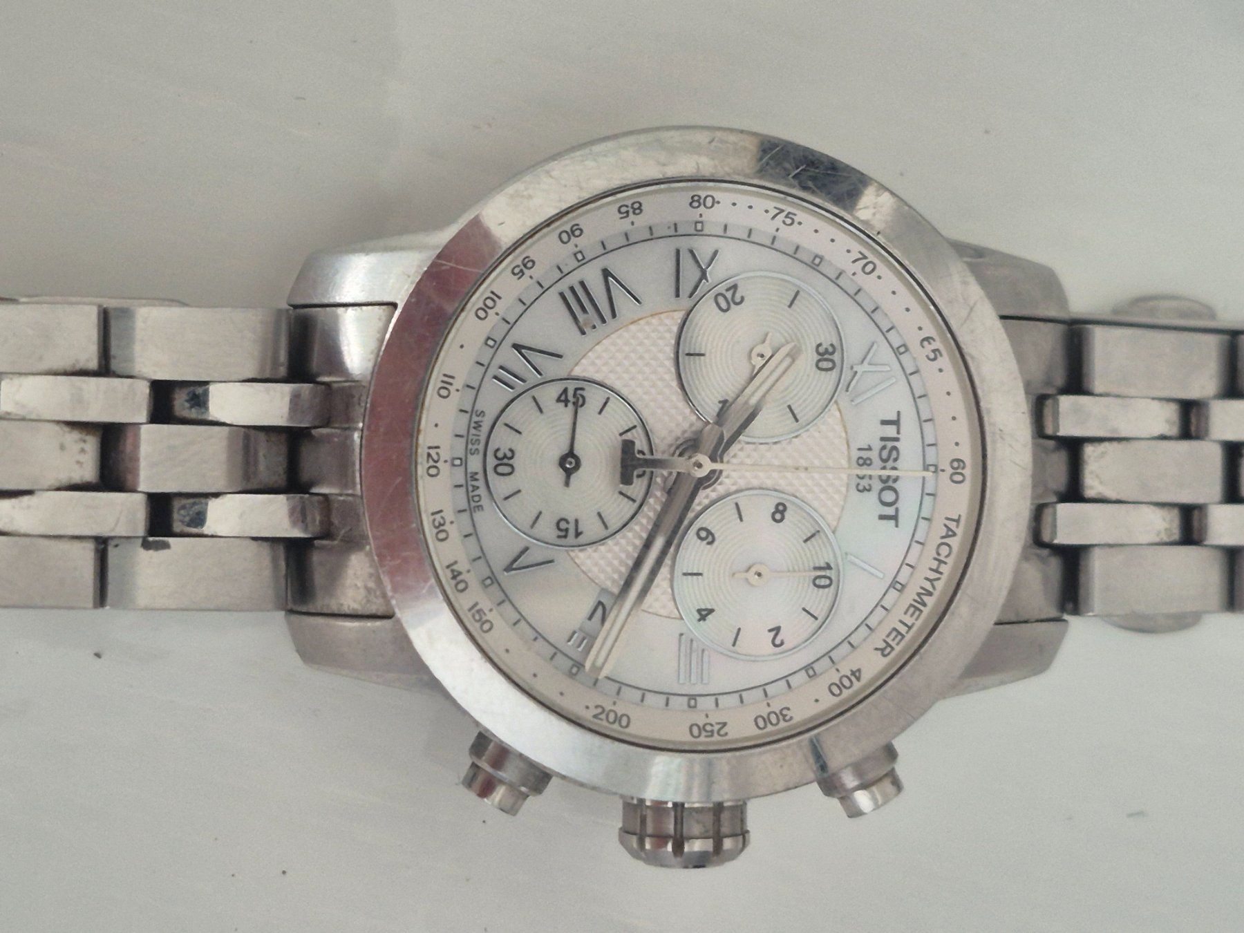 Tissot Montres: Tissot PRC 200 Lady Chronograph Perlmutt & Box – D'occasion à Fislisbach par jan_bs22 7