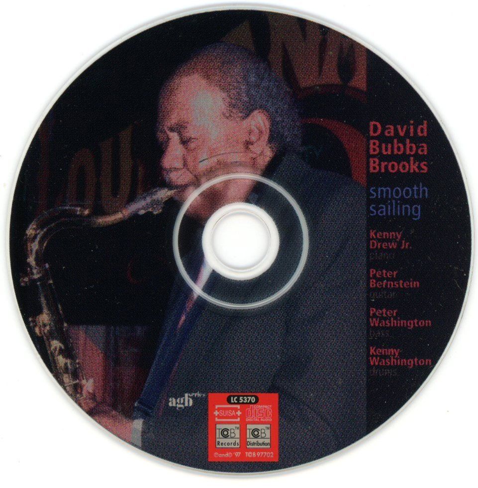 CDs: CD - DAVID BUBBA BROOKS - smooth sailing – Neuf (Voir description) à Morges par evnocha3 2