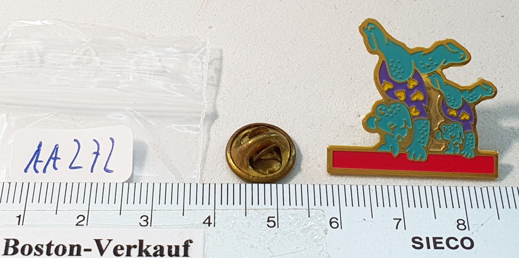 Plaketten & Abzeichen: AA272 - Pin Circus Bär Bären – Gebraucht aus Reinach BL von Boston-Verkauf 1