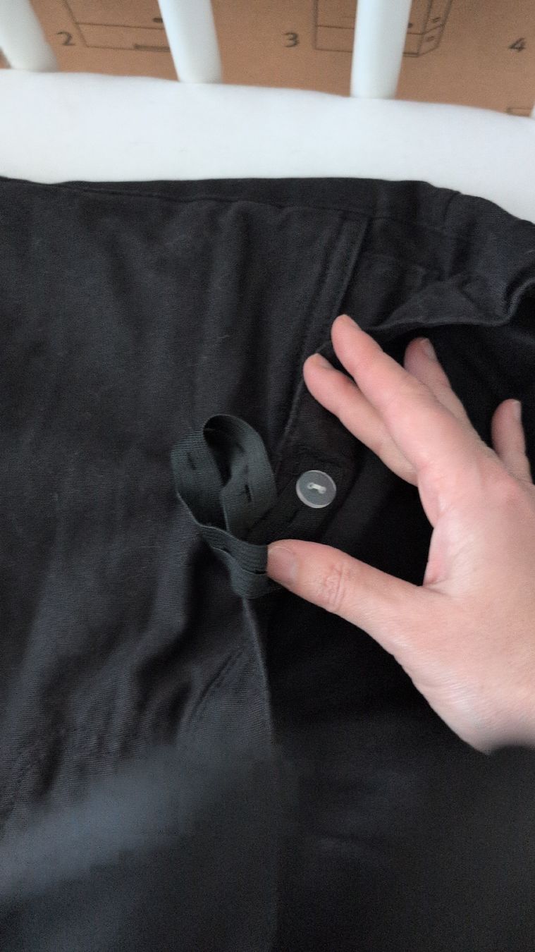 Hosen: BPC Mama black pregnancy pants size 44 – Gebraucht aus Zürich von MarianneZRH 3