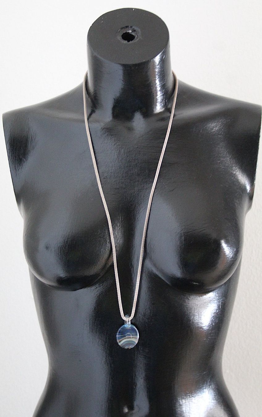 Catenine: Kette mit Glasanhänger – Usato da Locarno venduto da madame-tus-sauds 3