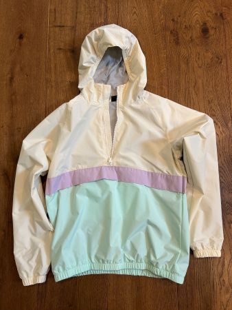 Regenjacke für Mädchen, Pastellfarben, Gr. 158/164