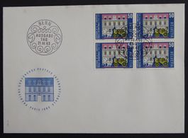 1963 - CH - Znr. 400 / 4-er Block - FDC - ES - 21.03.1963