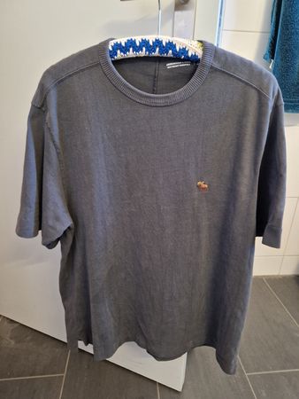 Herren T-Shirt Abercrombie & Fitch Grösse L dunkelgrau