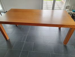 Holz Esstisch furniert