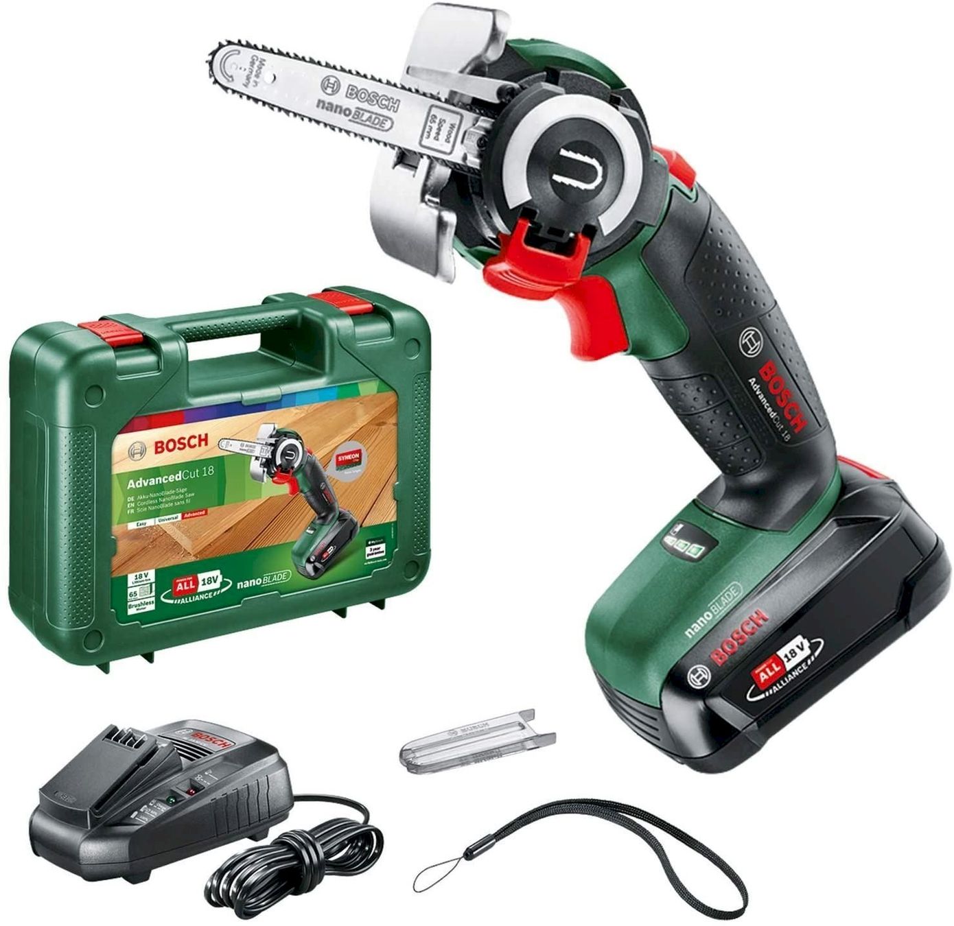 Bosch Seghe: Bosch Akku-Säge AdvancedCut 18 – Nuovo e nell'imballaggio originale da Bottighofen venduto da zaap