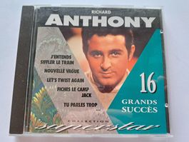 Cd Richard Anthony - 16 grands succès