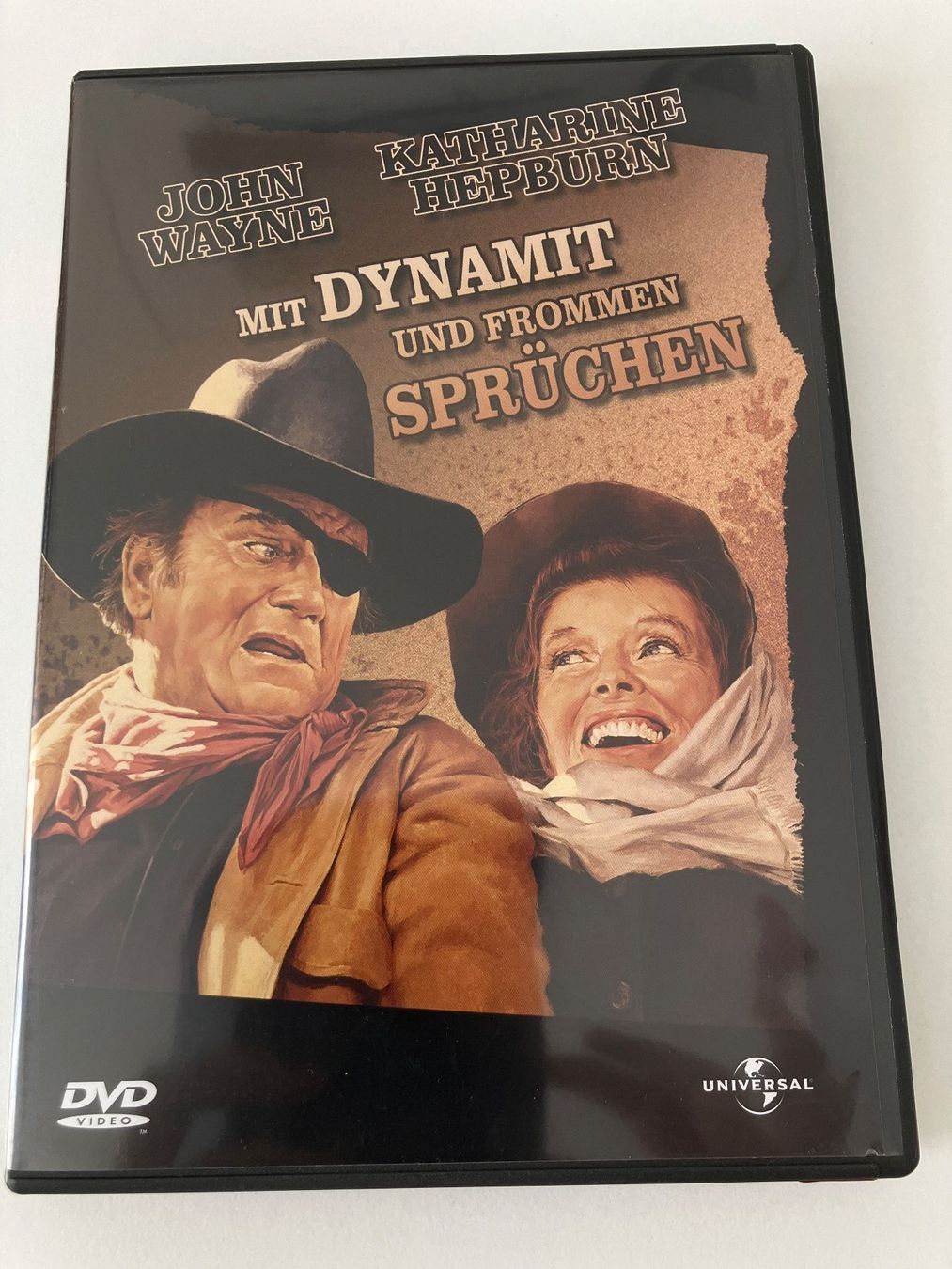 Tutti i DVDs: Mit Dynamit und frommen Sprüchen (DVD) Wayne, Hepburn – Usato da Arbon venduto da HelFer01