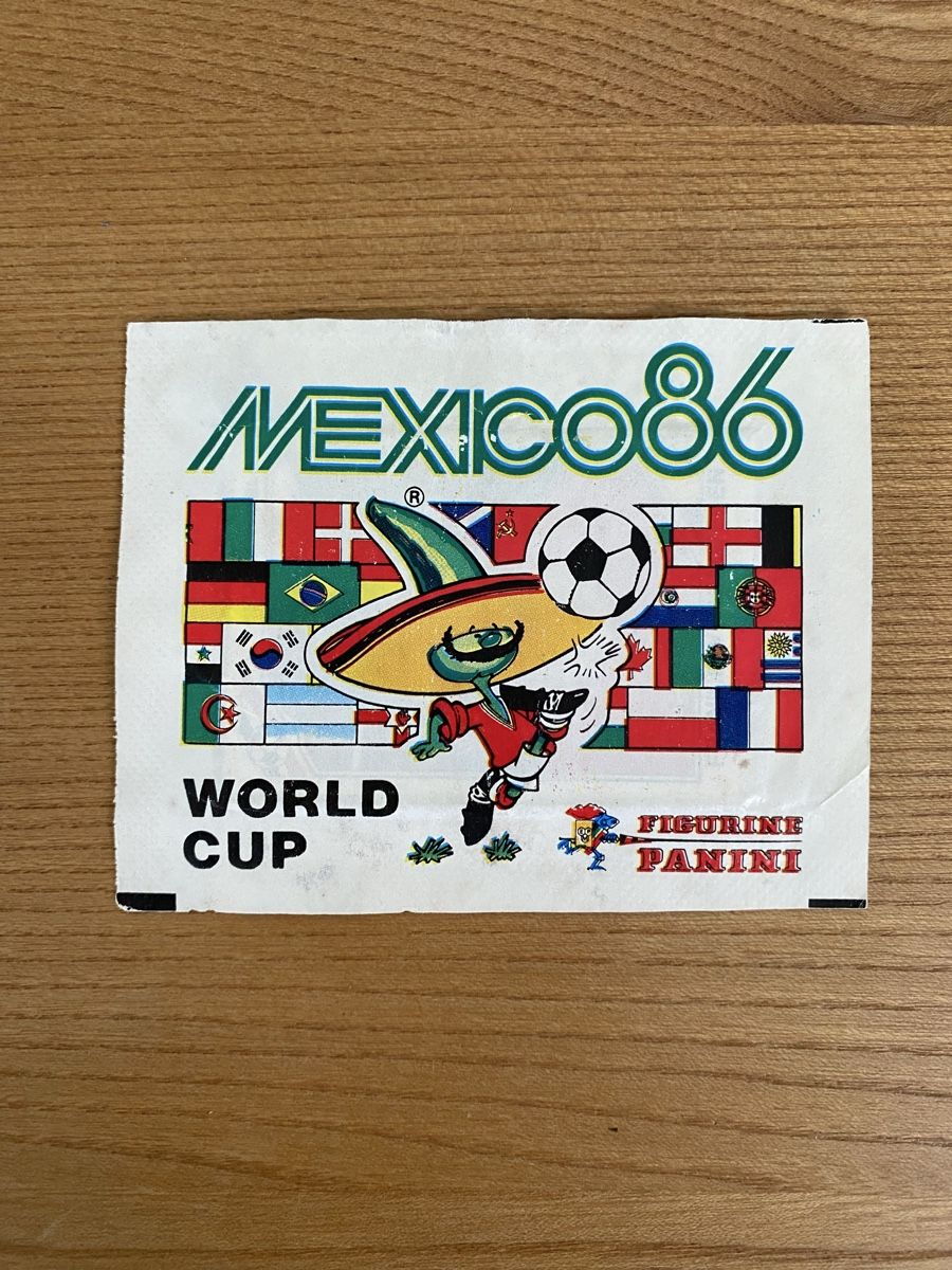 Panini Album: Panini Tüte Bustina Collection Mexico86 1986 – Usato da Olten venduto da sportwelt