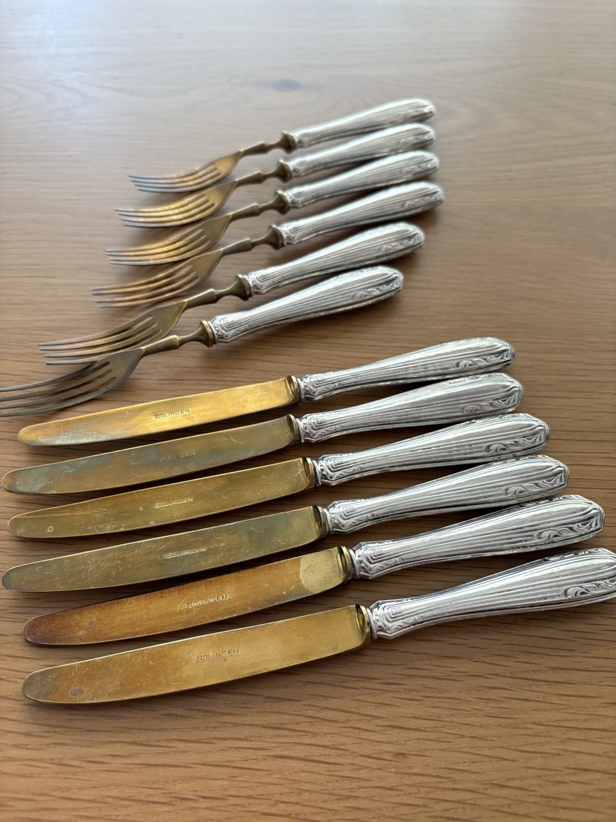 Solingen Couverts: Set posate Argento 800 vintage, SOLINGEN – D'occasion à S. Antonino par LIKA91 1