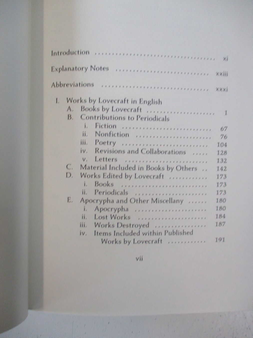 Libri: H.P. LOVECRAFT AN ANNOTATED BIBLIOGRAPHY JOSHI BUCH 1981 – Usato da Zürich venduto da edi_9xtw 4