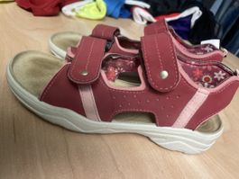 Weiche Ricosta Sandalen Gr.34, beere/rosa, Top Zustand
