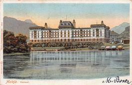 Maloja, Kursaal, gelaufen 1905