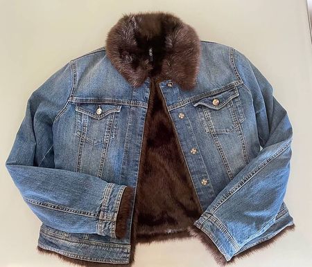 Jeansjacke gefüttert von Liu Jo, Gr. M