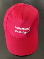 Cap Mütze "Switzerland great since 1291" rot one size Kult