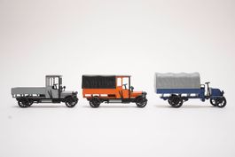 VINTAGE Märklin 1899 Oldtimer Set Lieferwagen
