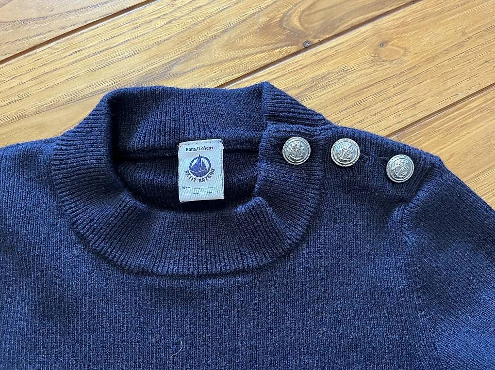Pullover & Sweatshirts: Petit Bateau Pulli Wolle 1x getragen 128 – Gebraucht aus Altendorf von kelwitt0 1