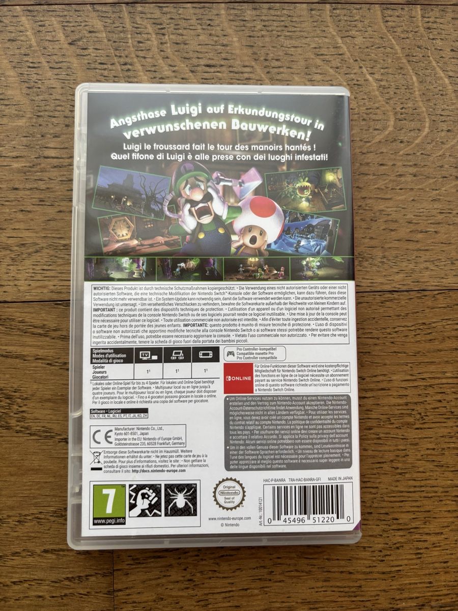 Nintendo Giochi: Luigis Mansion 2 / Nintendo Switch – Usato da Läufelfingen venduto da Seraphim13 1