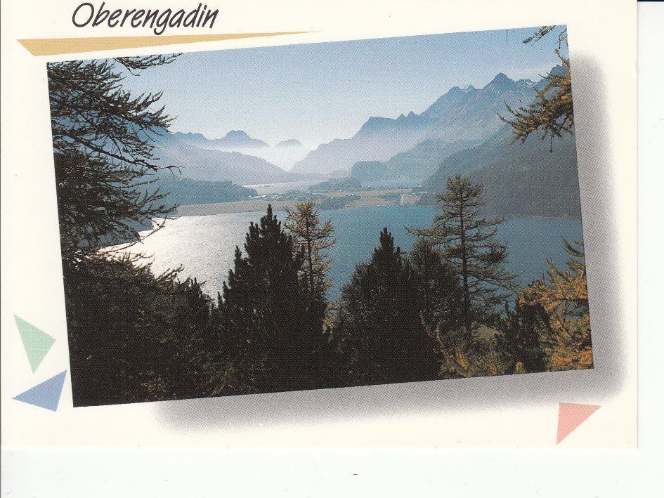 Cartoline postali: Engadin 1 um 1995 – Usato da Bürglen TG venduto da StampGraf