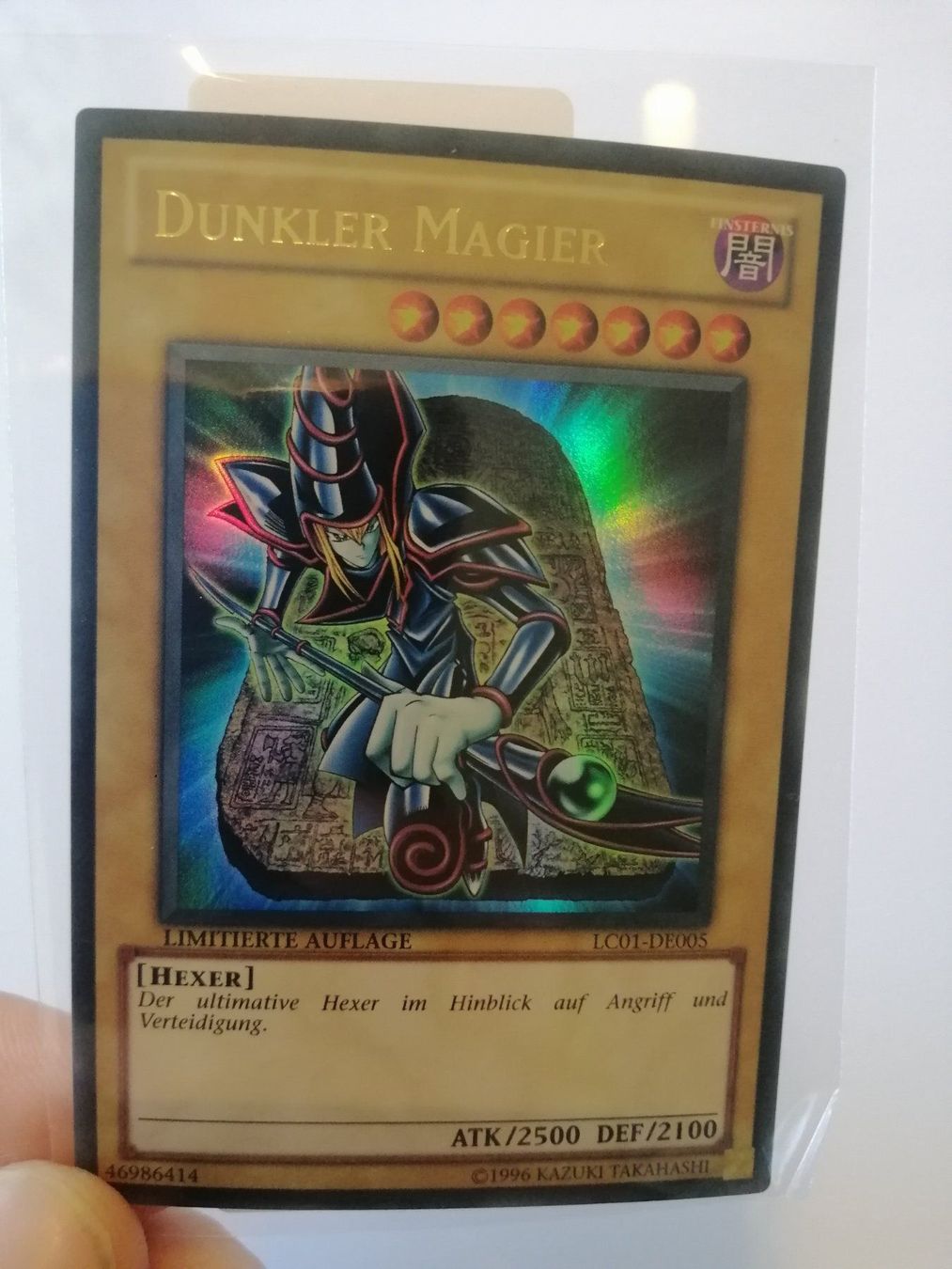 Yugioh Carte collezionabili: Dunkler Magier Ultra-Rare Mint Limitiert – Nuovo (secondo la descrizione) da Boswil venduto da ShoppingCenterCity 1