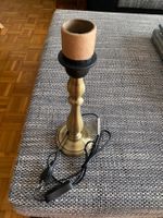 Vintage Tischlampe goldfarben