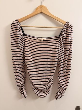 Ma-je striped long sleeve top size 1 good condition