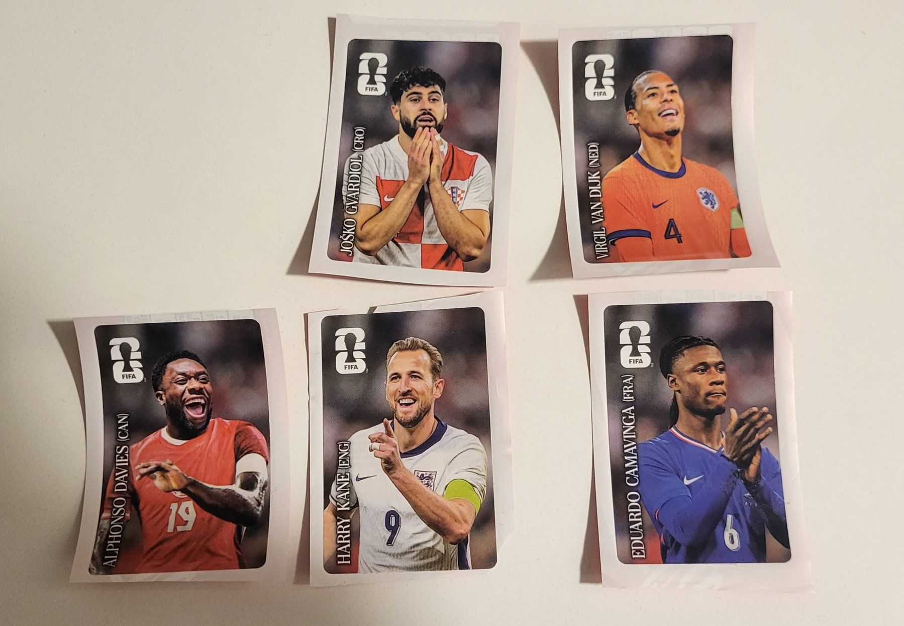 Panini Carte collezionabili: 5 Panini Bilder WC26 Coca-Cola – Usato da Stans venduto da myb_6lyw