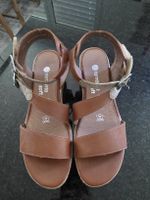 Remonte Sandalen braun Leder Gr40 Neu🌸☀️🌸☀️