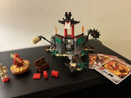 LEGO Ninjago Set 2254 + 2257 mit vielen Figuren und Karten