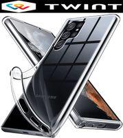 Hülle Silicone Cover CLEAR Case für Samsung Galaxy S22 ULTRA