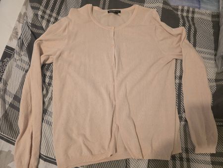 Mango Strickjacke, zartrosa, Gr. L – ideal für den Frühling!