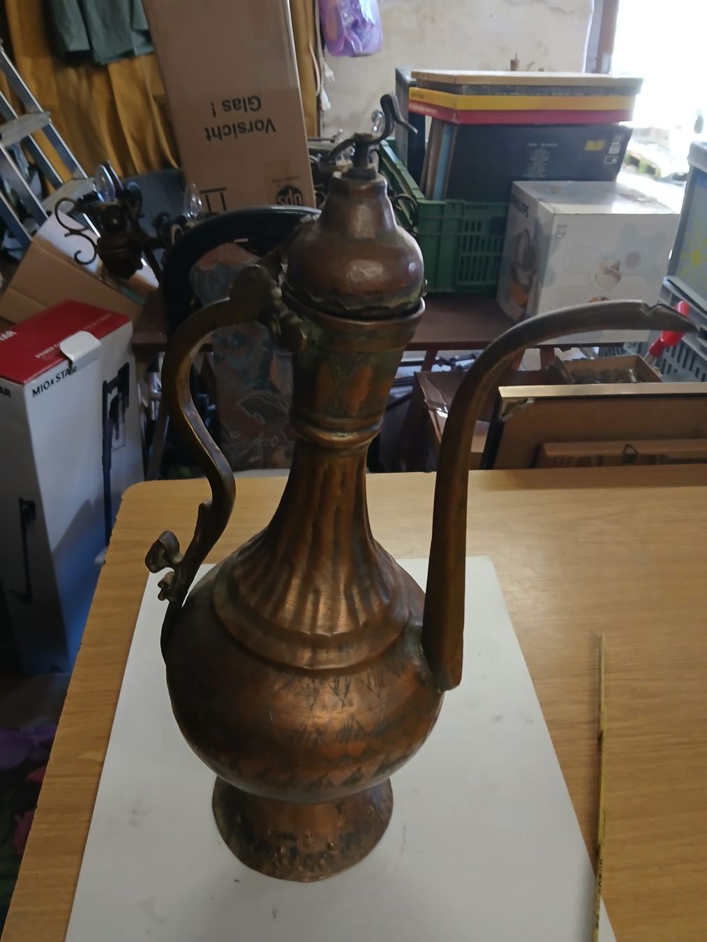 Caraffe: Kupfer Kanne 1,9kg – Usato da Obfelden venduto da Alf2005
