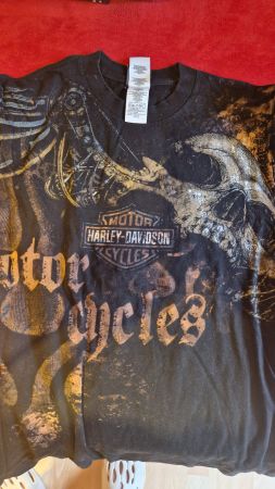 Harley Davidson T-Shirt L - Skull