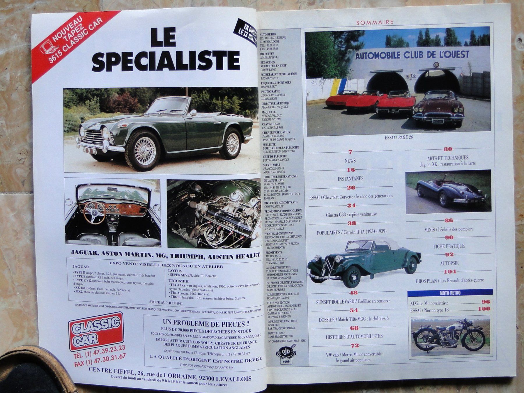 Riviste & Magazine: 6 magazines Auto Rétro / Rétroviseur 1990-2007 – Usato da Killwangen venduto da cyrano56 2