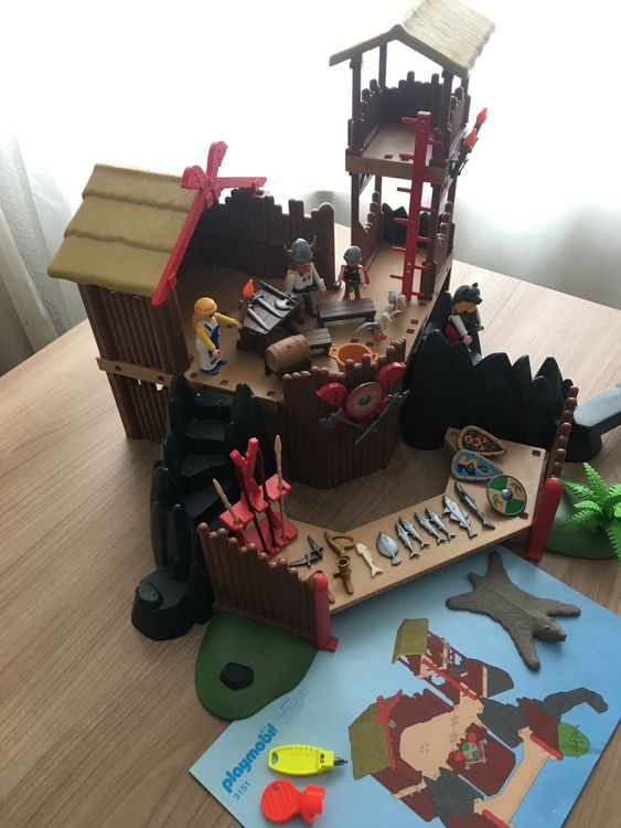 Pièce PLAYMOBIL 3151 - Mur En Bois Pour Citadelle Viking | Neuf Ou Occasion