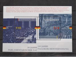 BRD 1998 50 Jahre Parlament Rat BL 42 **