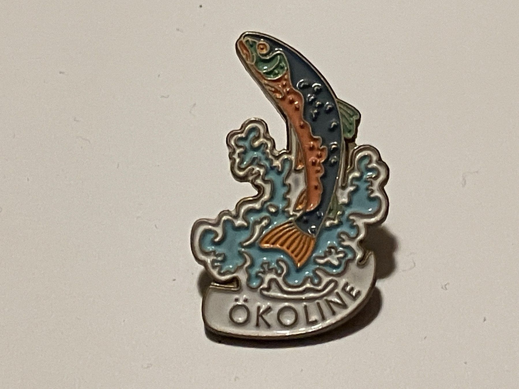 Plaketten & Abzeichen: 1 Pin Ökoline – Gebraucht aus Basel von djwwpp