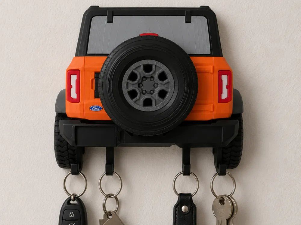 Schlüsselanhänger & - bänder: Ford Bronco Schlüsselhalter – Neu (gemäss Beschreibung) aus Niederweningen von Wellington3D