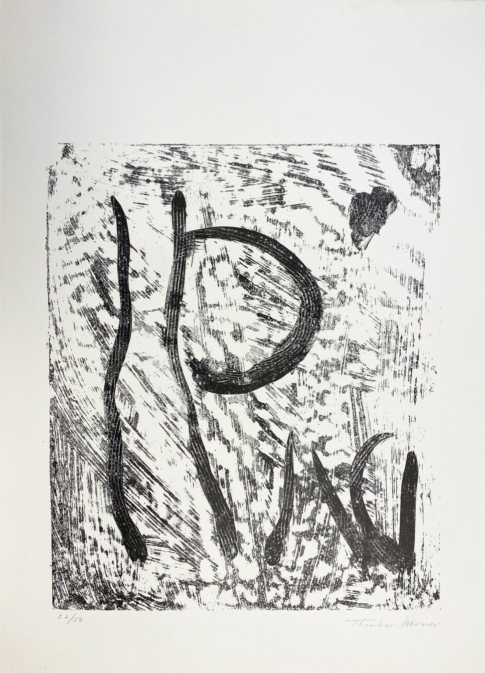 Grafica & Litografie: Werner Theodor Lithografie 1965 – Nuovo (secondo la descrizione) da grenchen venduto da Belarte