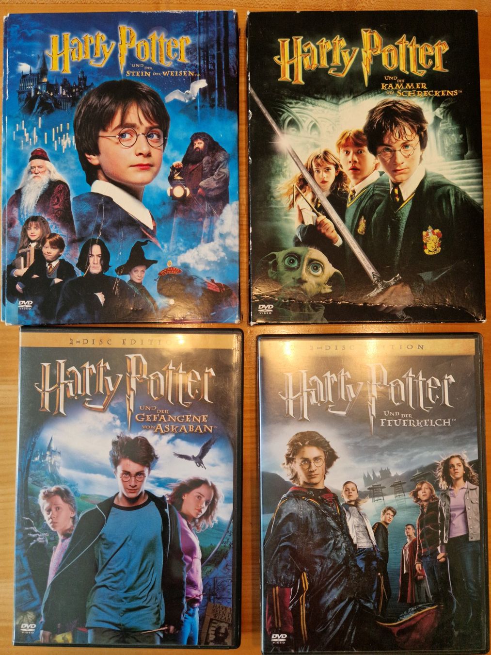 Tous les DVDs: 8 DVD Harry Potter Sammlung komplett – D'occasion à Dübendorf par Marcel69