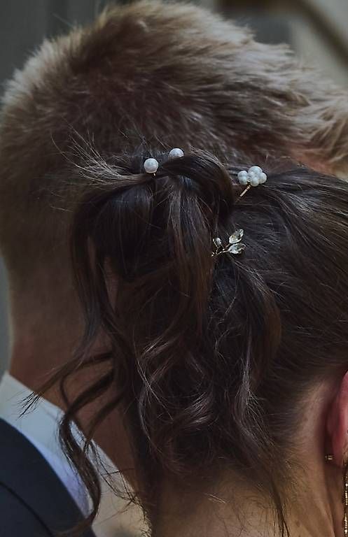 Haarschmuck: Haarschmuck / Haarnadeln mit Perlen – Neu (gemäss Beschreibung) aus Kriens von Plantix 2