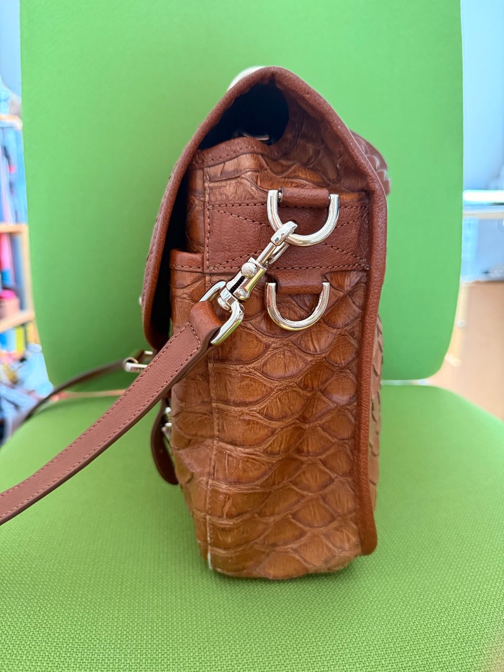 Mulberry Borse: Mulberry Oak Silky Snake Trout Bag – Usato da Frauenfeld venduto da Scleo 2