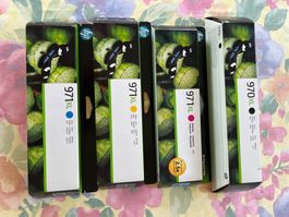 HP 970XL 971XL Tintenpatronen 4er Set neu