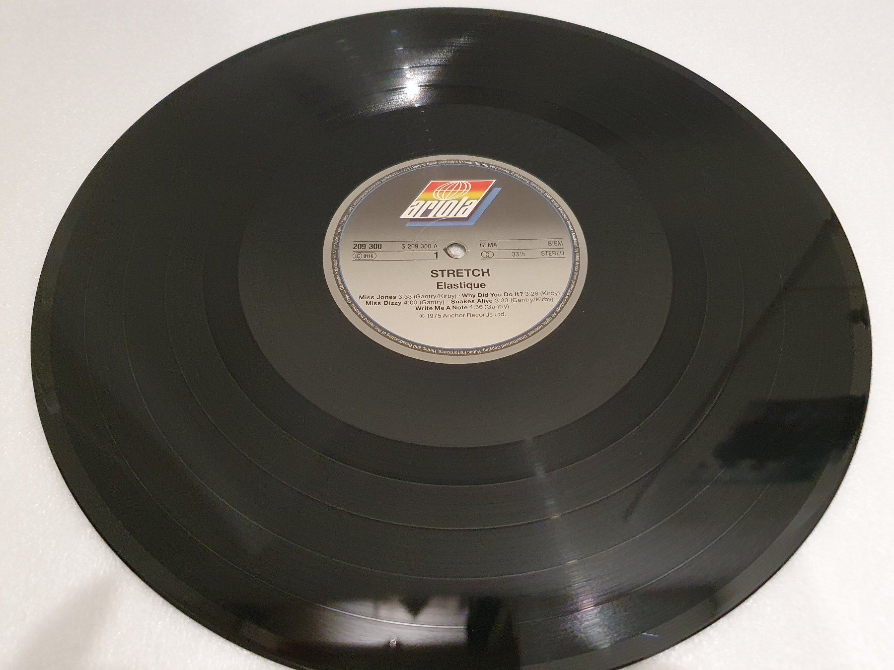 Dischi in vinile: Stretch – Elastique – Usato da Uster venduto da Vinyl-Leidenschaft 2