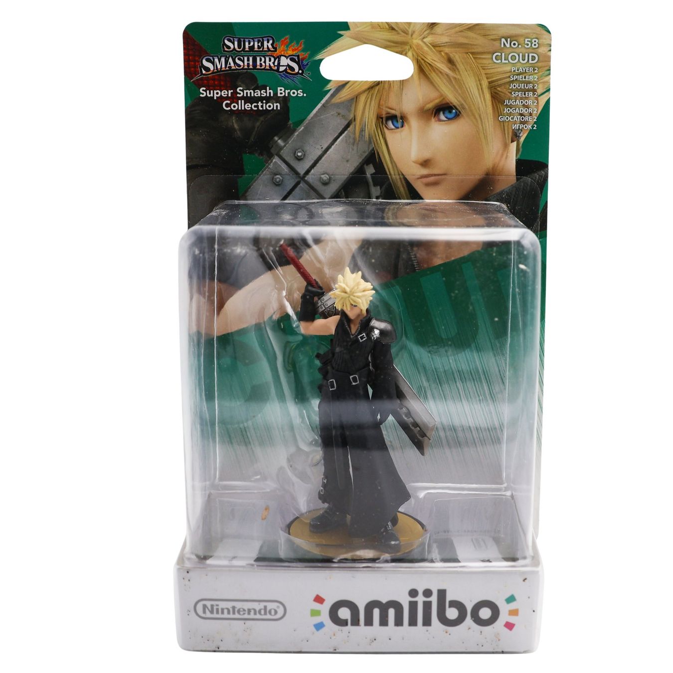Figuren: Cloud - Player 2 Amiibo - NEW – Neu und originalverpackt aus Paudex von dindeboy