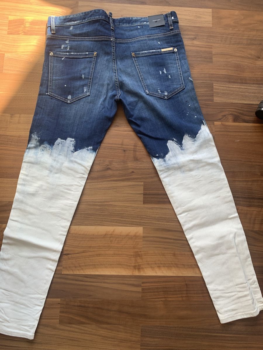 Jeans: DSQUARED2 Limited White Paint Jeans – Neu und originalverpackt aus Herrliberg von mas_7lxb 1