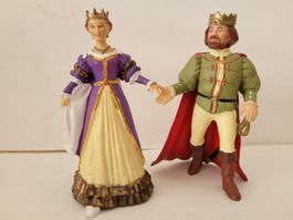 Ritter Kônig mit Kônige vom Papo (wie Schleich) Couple Royal