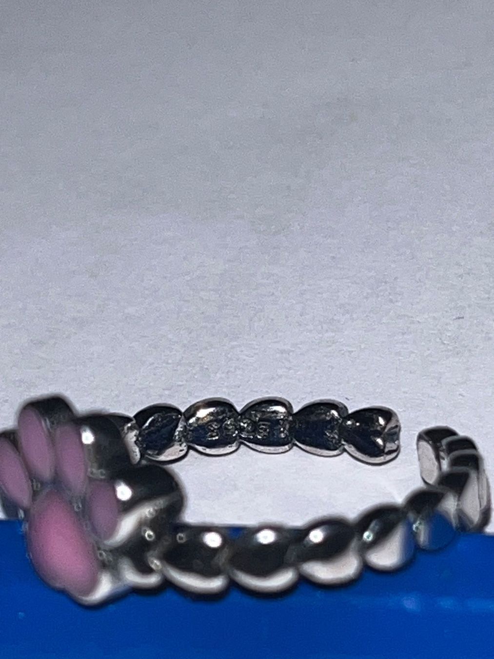 Anelli: Silber 925er Ring mit Pfote - Süsser Hingucker! – Nuovo (secondo la descrizione) da Bremgarten b. Bern venduto da barny2 4