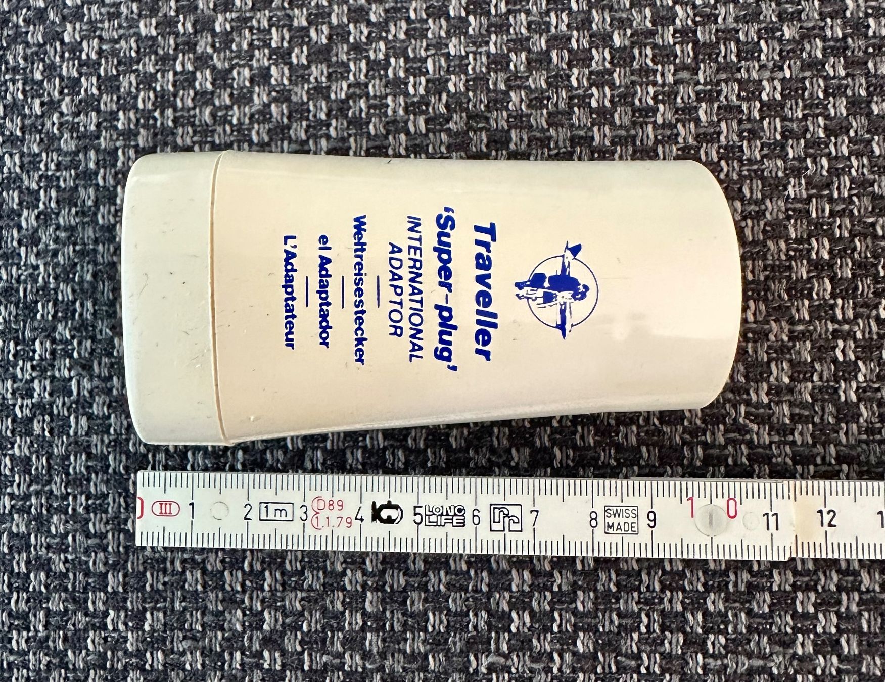 Unità & Adattatore: Swissair Weltreisestecker – Nuovo e nell'imballaggio originale da Wallbach venduto da paxnic 6