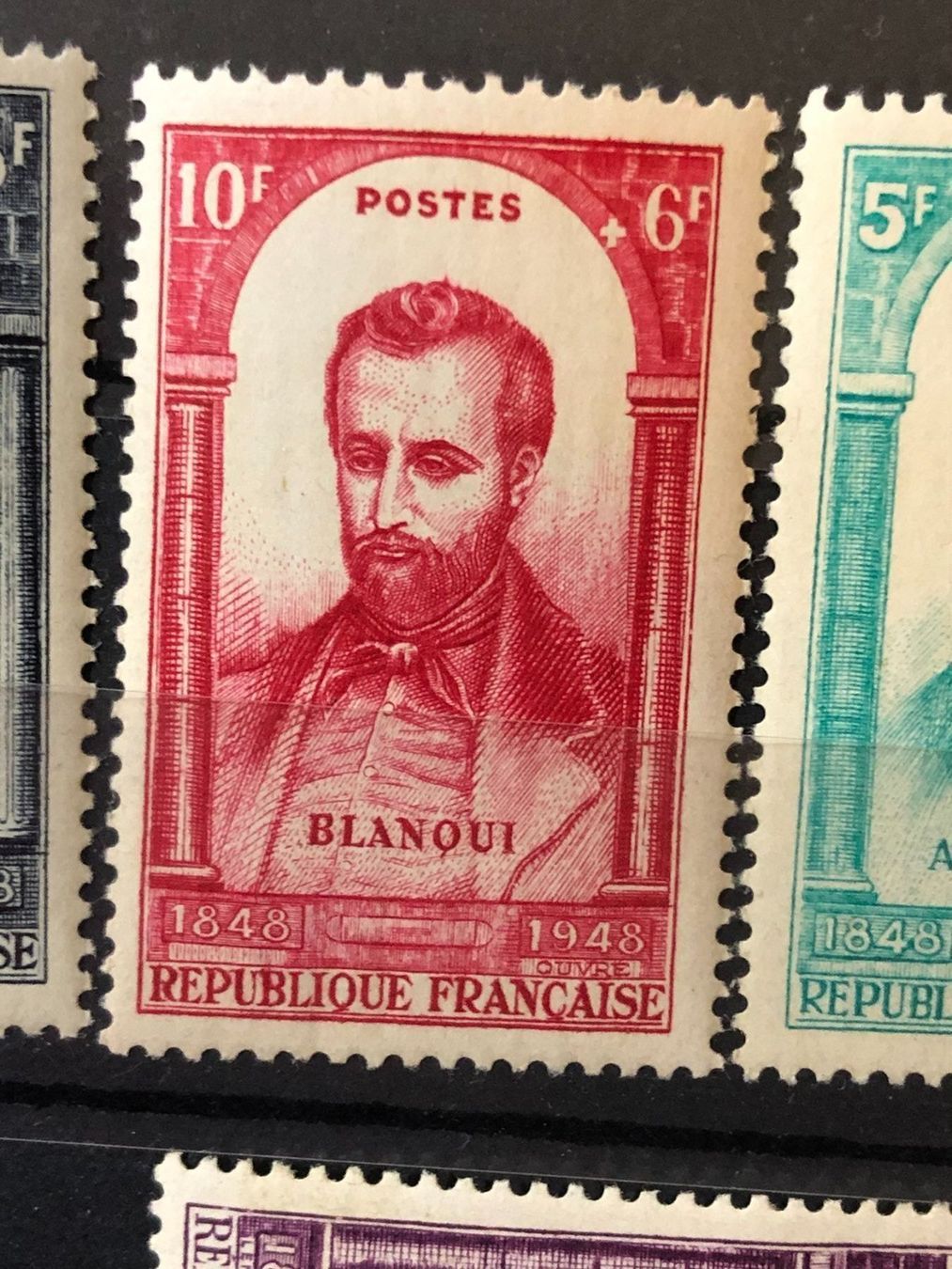 Alle Briefmarken: Série célébrités 1948 Neufs** complet – Neu und originalverpackt aus Lausanne von ffhoud 2